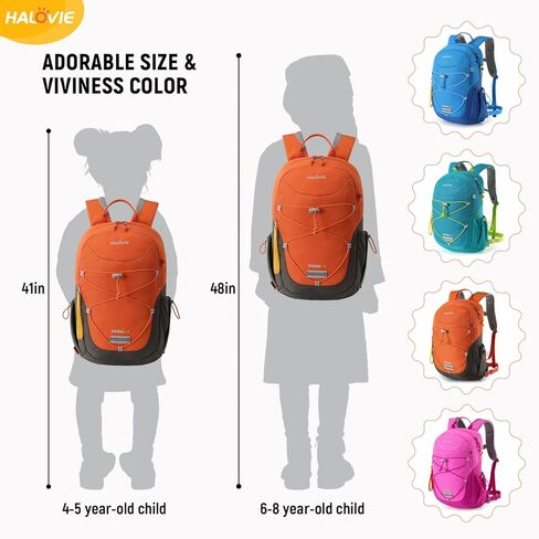 HALOVIE Kids Backpack Small - 15L Kids Travel Backpacks School Bag Preschool Back pack for Boys and Girls in Kuwait
