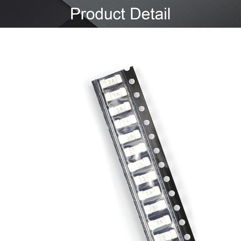 Fielect SMD Fuse SMD Fast Acting Fuse 1808 Surface Mount Chip for Com-Communications Overcurrent Protection 125V 5A 20Pcs in Saudi Arabia