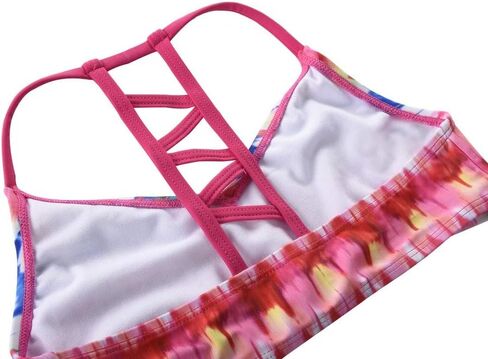 ملابس سباحة للفتيات من Firpearl بكيني هالتر من قطعتين لباس سباحة بيكيني للأطفال in Kuwait