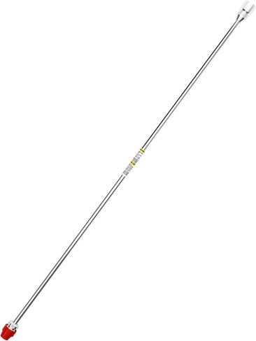 InoKraft Airless Sprayer Tip Extension 40 Inch (100cm) Airless Paint Sprayer Spray Gun Tip Extension Pole Rod, Extension Rod for Airless Painting Spray Gun, Universal Replacement Tool, Silver in Saudi Arabia