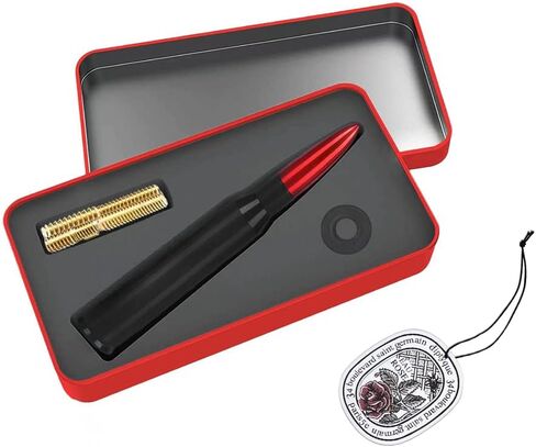 Antenna fits Jeep Wrangler JK JL Gladiator | Ford F150 F250 F350 | Dodge RAM,Heavy Duty Vehicle Pickup Trucks Accessories | 50 Cal 5.5 Inch (Red) in Kuwait