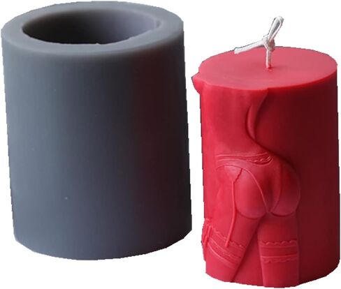 قالب عظيم مثير امرأة الجسم شمعة العفن سيليكون DIY شمعة قالب من السيليكون 3D أنثى قالب متعرج صنع DIY بها بنفسك الفن الراتنج الايبوكسي الصابون الحلوى الجص الشوكولاته المنزل الداخلية حفلات الزفاف in Kuwait