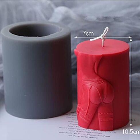 قالب عظيم مثير امرأة الجسم شمعة العفن سيليكون DIY شمعة قالب من السيليكون 3D أنثى قالب متعرج صنع DIY بها بنفسك الفن الراتنج الايبوكسي الصابون الحلوى الجص الشوكولاته المنزل الداخلية حفلات الزفاف in Kuwait