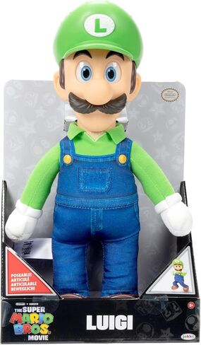 Nintendo Super Mario Movie 35 cm Roto Plush Luigi in Saudi Arabia