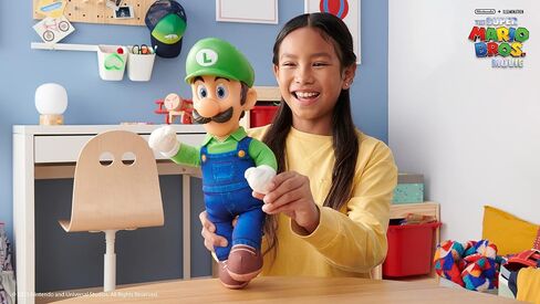 Nintendo Super Mario Movie 35 cm Roto Plush Luigi in Saudi Arabia