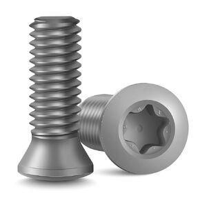 M5x12.7mm TORX T20 Screws TORX Machine Screws for Carbide Inserts, Lathe Tool Holder Fasteners, Grey, 10PCS in Kuwait