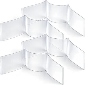 2026 Mahjong Card Holders 4 Pack Clear Plastic Sleeves Fit Large Print Size 6 1/8" x 4 3/4" Mahjong Cards in Saudi Arabia