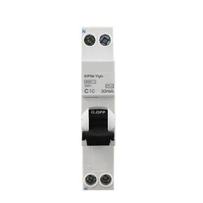 Circuit Breaker IDPNa Vigi+ Residual Current Circuit Breaker 1P+N 10A 16A 20A 25A 32A Type C Electronic A9D916 1Pcs in Kuwait