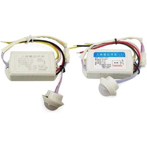Compressor Pressure Control Switch AC110V 220V High Quality Human Body IR Infrared induction Switch PIRMovement Motion Sensor Switchs Light Detector Intelligent(110 V) in Kuwait