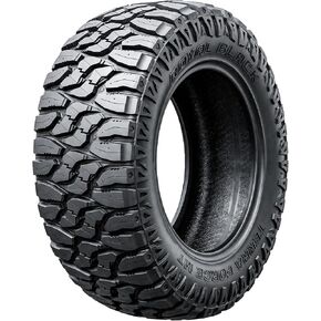 Royal Black Terra Force MT M/T Mud Off-Road Light Truck Radial Tire-35X12.50R17LT 35X12.50X17 35X12.50-17 125Q نطاق التحميل E LRE 10 طبقات BSW جدار جانبي أسود in Kuwait