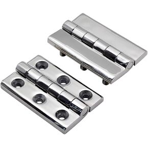 Stainless Steel Hinge Hexagonal Stud Distribution Thickened Cabinet Heavy-Duty 1Pcs(2PCS-drawing-5A) in Kuwait