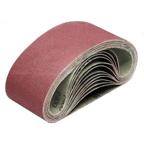 Premium A/O, X-Weight Sanding Belts 3" X 21", 10 - Pack, 800-GRIT in Kuwait