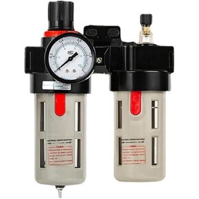 BFC-2000 BFC-3000 BFC-4000 Pneumatic Air Source Treatment Unit w Gauge Air Filter Pneumatic Pressure Regulating Valve(BFC4000 PC12) in Kuwait