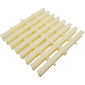 Overflow Drain Grate Cover, Durable Plastic Gutter Protector for Pool, Walkway & Shower Drainage, Prevents Clogs, Ideal for Outdoor & Indoor Use in Kuwait