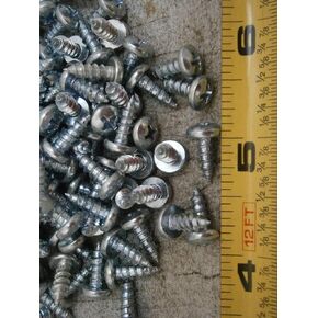 New Pack of Sheet Metal Screw #8 x 7/16 Long Phillips Pan Head A Steel Zinc Lot of 100#5943 Multi-Purpose Comprehensive Hardware Fastener Assortment Kit WnyNEH05062 in Kuwait