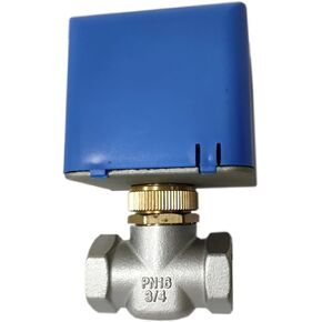 3/4" Motorized Electric Stainless Steel Globe Valves 2 Wire AC220V Two Way Stop Shut-Off Valve in Kuwait