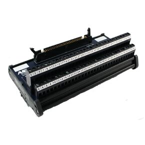 ASI 10009 26 إلى 12 AWG IMRC64 DIN وحدة واجهة تركيب السكك الحديدية، كابل شريطي مسطح لنقل الأسلاك، كابل شريطي 64 موضع إلى الكتل الطرفية، طول 6.79 بوصة in Kuwait