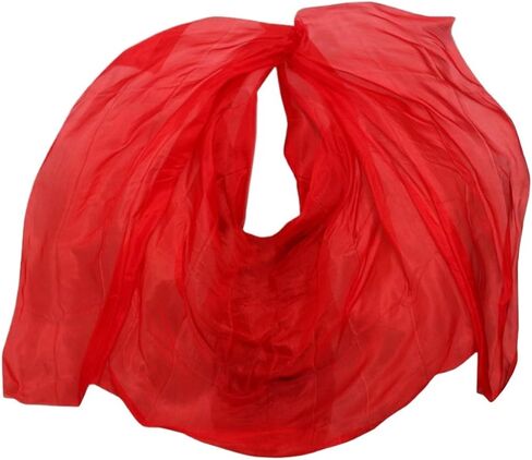 Women's Silk Belly Dance Scarf Belly Dance Silk Veil Gradient Shawl Performance Scarf Hand Made Real Silk Hand Thrown Adult Women For performance competitions(SK034,400x114cm) in Kuwait