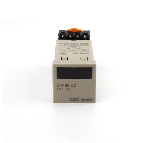 DH48S-2Z الرقمية LED الموقت للبرمجة التتابع التبديل 0.01S-99H99M تأخير مع قاعدة المقبس التيار المتناوب/تيار مستمر 12 فولت 24 فولت 36 فولت 110 فولت 220 فولت 380 فولت (AC220V) in Kuwait