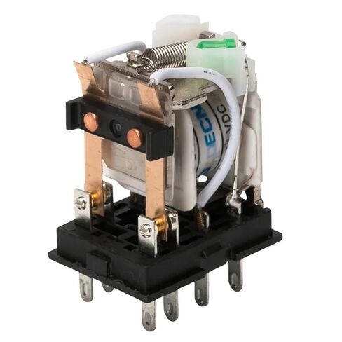 10 Sets MY2P HH52P MY2NJ Relay 12V 24V DC AC 36V 48V 110V 220V 380V Coil DPDT General Micro MY2N-GS 8P Small Intermediate(DC - 10 Sets,220V) in Kuwait