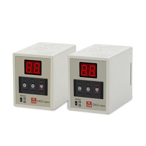 AH3-DM Digital Display Time Relay Dual Modes High Accuracy LED Delay Timer 0.01S-990H 12~380V for Electrical Control Systems(AC220V) in Kuwait
