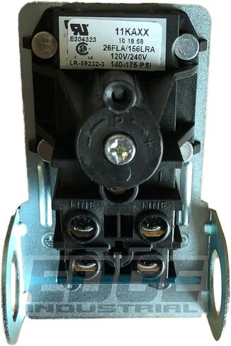 ARC-POWER Heavy Duty Condor USA Pressure Switch, 26AMP, 11KAXX, 140/175 PSI,1/4" FNPT,DPST in Kuwait