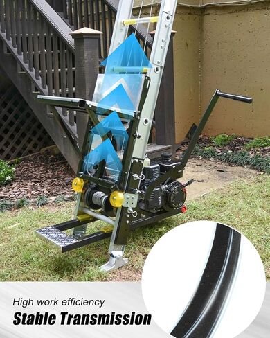 TP250 51" V Ladder Hoist Drive Belts Fit for TranzSporter TP250 and TP400 Hoist, Stair Lift Roofing Elevator Parts, Durable Rubber Easy to Install, 2PCS in Kuwait