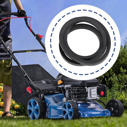 B50 Drive V-Belt 1346x17mm 53 بوصة طول × 0.66 بوصة عرض متوافق مع معظم المعدات الصناعية وجزازات العشب in Kuwait