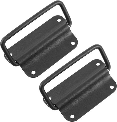 2pcs Stainless Steel Folding Toolbox Pull Handle for Wooden Box Cabinet Door Drawer Industrial Hardware in Kuwait