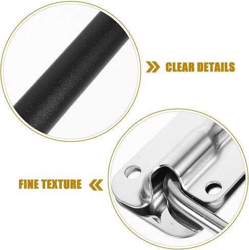 Stainless Steel Toolbox Handle 140mm Foldable Spring Pull Small Metal Handle Portable Tool Cabinet Hardware for Industrial Storage in Kuwait