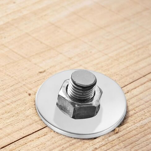 400 PCS 1/4'' x 1'' Fender Washers, Stainless Steel Flat Washers Set, 1.5mm Thick Hardware Washers Zinc, Metal Washer Flat Small Washer for Screws in Kuwait