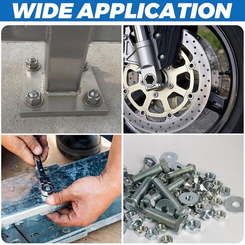 400 PCS 1/4'' x 1'' Fender Washers, Stainless Steel Flat Washers Set, 1.5mm Thick Hardware Washers Zinc, Metal Washer Flat Small Washer for Screws in Kuwait