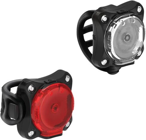 LEZYNE Zecto Drive 250+ / Zecto Drive 200+ زوج أسود / أسود (1-LED-8P-V404) | تركيبات المصباح الخلفي للدراجة in Kuwait