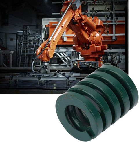 Heavy Load Die Spring, 25mm OD, 12.5mm ID, Green, 30mm Length, 2-Pack (TH25*60mm) in Kuwait