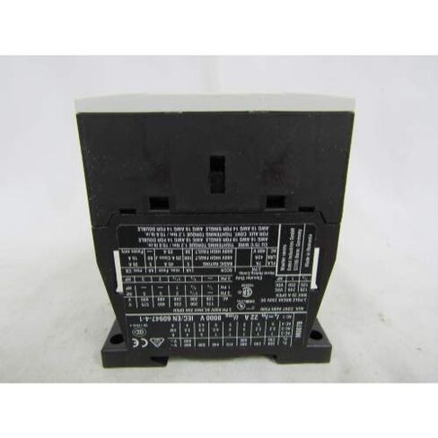 Eaton XTCE007B10 3 Pole contactor Rated at 7 AMPS with a 220/240 Volt AC Coil and 1 N.O. Base Contact in Kuwait