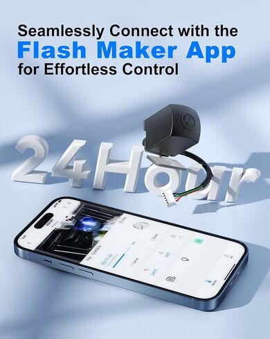 3D Printer Camera Kit Compatible with AD5X Adventurer 5M/5M Pro 3D Printers, Real-Time Remote Monitoring Time-Lapse Recording Compatible with Flash Maker App, 3D Printer Accessory for Adventure 5X in Kuwait