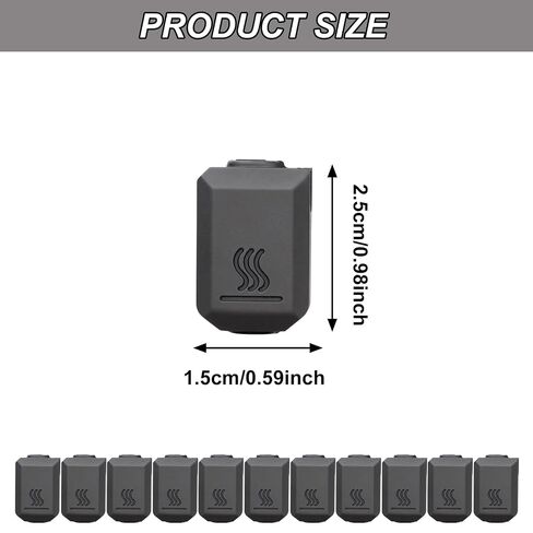 10pcs Silicone Sock for Snapmaker U1 Printer Silicone Nozzle Caps, Hotend Heater Block Cover Nozzle, High Temperature Accessories Parts, for Snapmaker U1 3D Printer Only in Kuwait