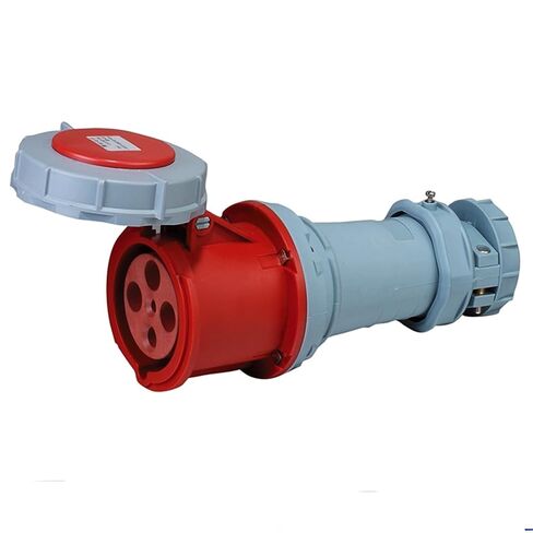 IEC60309 Upgraded Waterproof + PC Shell Material Industrial Surface Mounted Socket 4Pin 125A 380V-415V 3P+E IP67 in Kuwait
