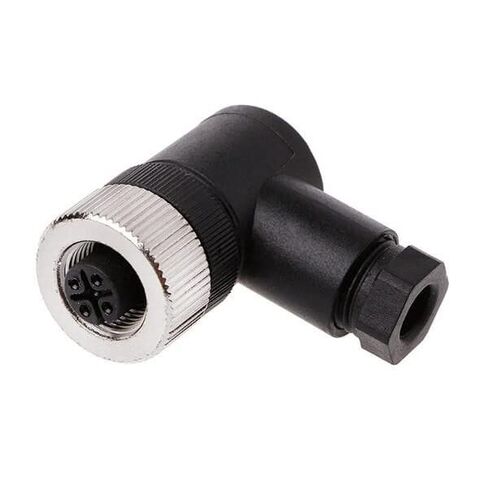 10pcs M12 4Pin Male Right Anlge Circular Connector Types Cable Plug in Kuwait