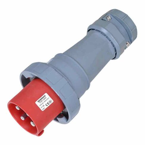 IEC60309 Waterproof Industrial Connector Plug 4Pin 125A 400V 3P+E IP67 in Kuwait