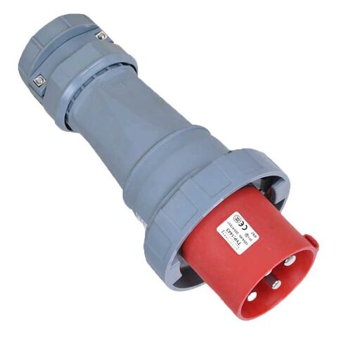IEC60309 Waterproof Industrial Connector Plug 4Pin 125A 400V 3P+E IP67 in Kuwait