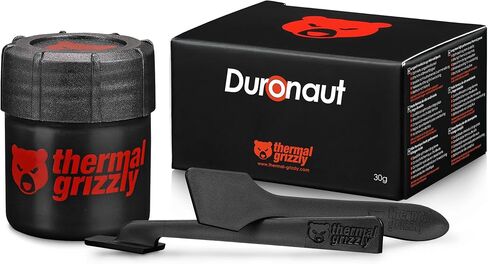 Thermal Grizzly Duronaut - 30 Gram Thermal Paste - Exceptional Long-Term Stability and Thermal Conductivity for CPU, GPU, Consoles and demanding Industrial Cooling Systems in Kuwait
