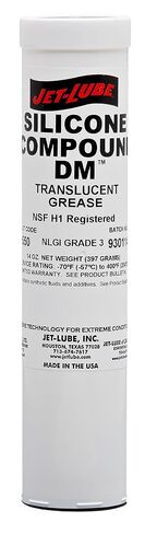 Jet-Lube Silicone Compound DM - Military Grade | Moisture Proofing | NLGI #3 | Food Grade Lubricant in Kuwait