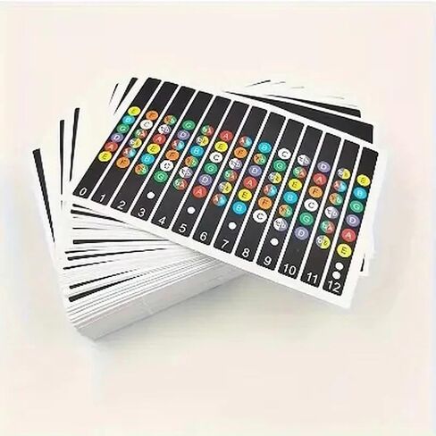 Guitar Stickers Guitar Scale Stickers Suitable for Beginners Easy in Kuwait