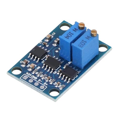 Zunate Millivolt Voltage Amplifier Module AD620 Precision Machined 1000x Gain Instrumentation Amplifier 3-12VDC Microvolt Signal with Null Point Adjustment, Small Signal in Kuwait