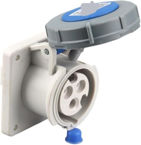 Integrated IP67 Waterproof Industrial Plug Connector 3-pin 4/5-pin 16A32A Non Explosion Proof Aviation Socket(5-core16Asurface-mountedsocket) in Saudi Arabia