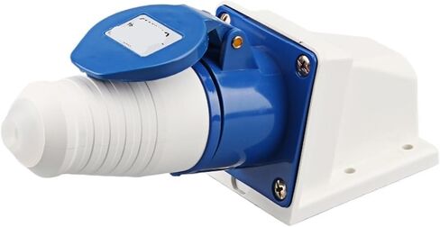 طقم إرساء التوصيل الصناعي المقاوم للماء من النايلون 3-pin 4/5-hole 16/32A مقبس الطيران غير مقاوم للانفجار (4-core16Aconnectorset) in Kuwait