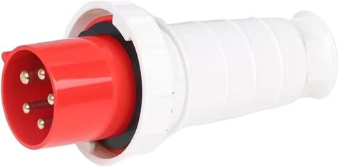 IP67 قابس صناعي مقاوم للماء 63A مقبس طيران 125A موصل عالي الطاقة 3-pin 4-Wire 5-pin غير مقاوم للانفجار (4-pin125aمقبس مثبت على السطح) in Kuwait