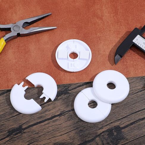 Molain 6Pcs Wall Grommets for Cables, Wall Cable Pass Through Accessories Cable Hole Covers Grommets Routing Kit for Ethernet Cables Organizing Protecting Cord in Kuwait