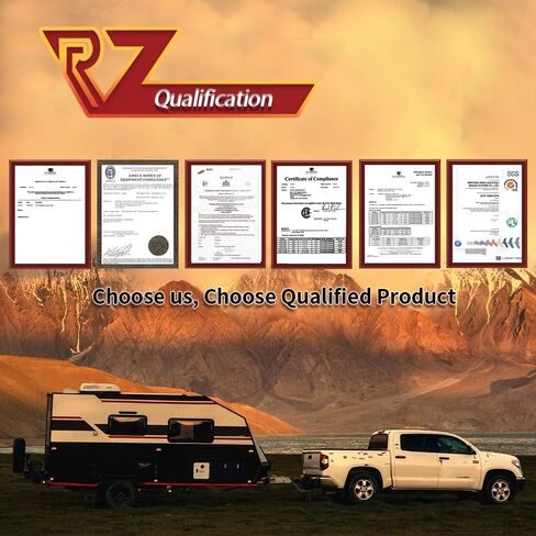 مجموعة فرامل المقطورة الكهربائية ذاتية الضبط مقاس 12 بوصة × 2 بوصة من RV Murts لـ 5200 رطل، 6000 رطل، 7000 رطل مقطورة #42 محور مع صواميل وغسالات، زوج واحد من طقم فرامل مغزل RV مع 5 فتحات لاستبدال الأجزاء in Kuwait